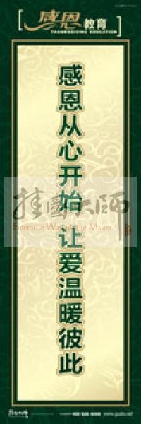 感恩教育標語 感恩標語 感恩教育宣傳標語 學生感恩教育 感恩的標語 感恩從心開始,讓愛溫暖彼此