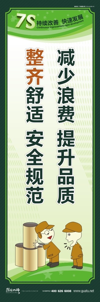 7s現(xiàn)場(chǎng)管理圖片 減少浪費(fèi) 提升品質(zhì) 整齊舒適 安全規(guī)范