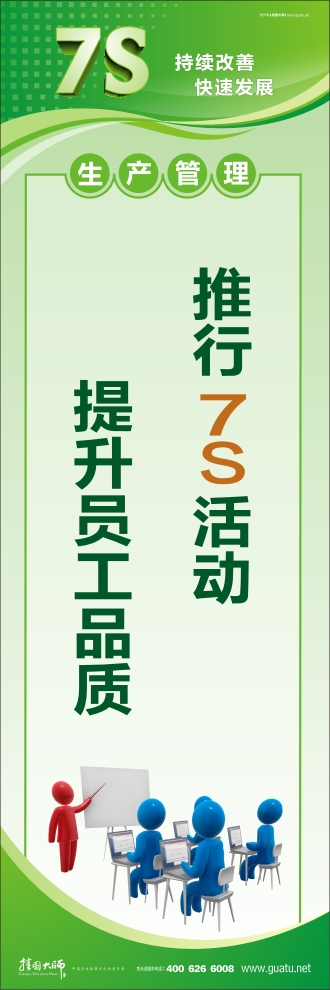 7s管理口號 推行7S活動 提升員工品質