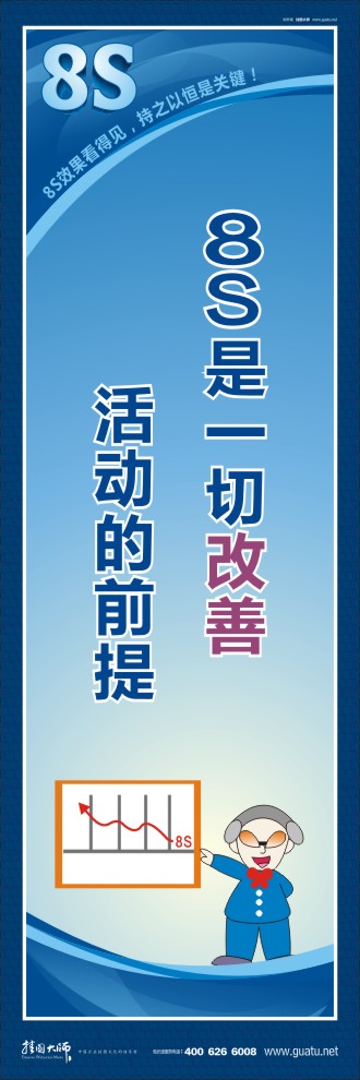 8s管理圖片 8S是一切改善活動的前提