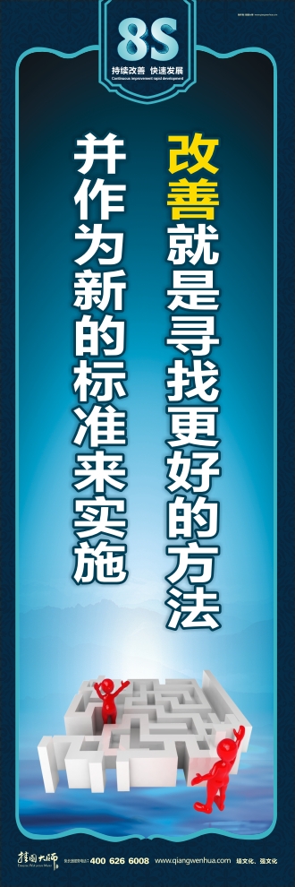 8s管理圖片 改善就是尋找更好的方法并作為新的標準來實施